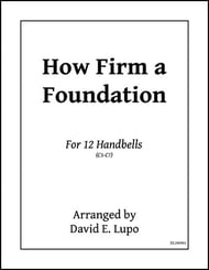 How Firm a Foundation Handbell sheet music cover Thumbnail